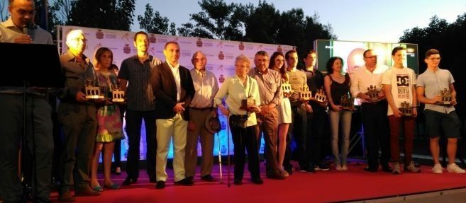 Foto de familia con todos los premiados